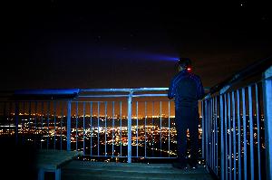 König der Nacht: Stirnlampenwanderung auf den Lemberg